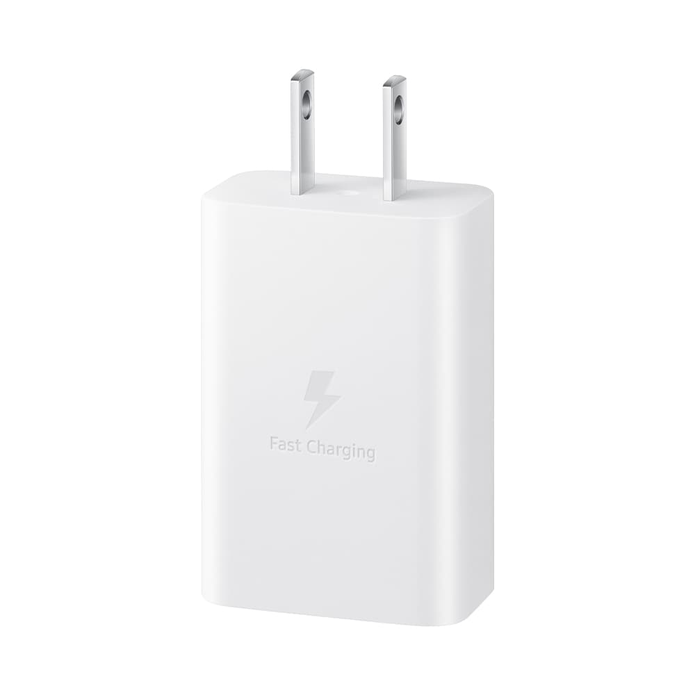 Samsung Wall Charger 15W with USB-C to USB-C Cable White