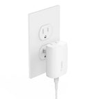 Belkin BoostCharge Wall Charger 30W PD 3.0/PPS USB-C White