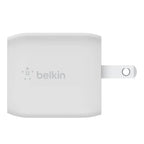 Belkin BoostCharge Wall Charger 45W PPS 2-Ports USB-C GaN White