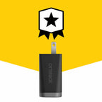 OtterBox Premium Pro Dual USB-C Wall Charger 60W GaN Nightshade (Black)