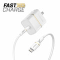 OtterBox Premium Wall Charger 20W PD with 3ft Lightning Cable White
