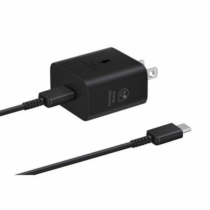EPT2510XBEGCA Travel Adapter with USB-C to USB-C Cable 25W Black