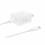 Samsung Travel Adapter 25W with USB-C to USB-C Cable White