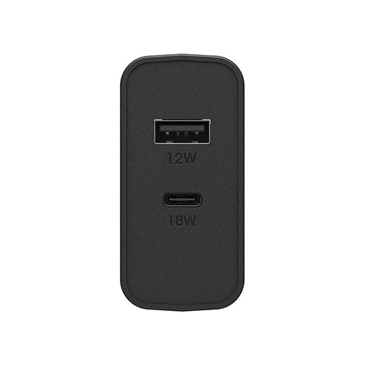 7881020 Dual Fast Charge PD Wall Charger USB-C 30W Black