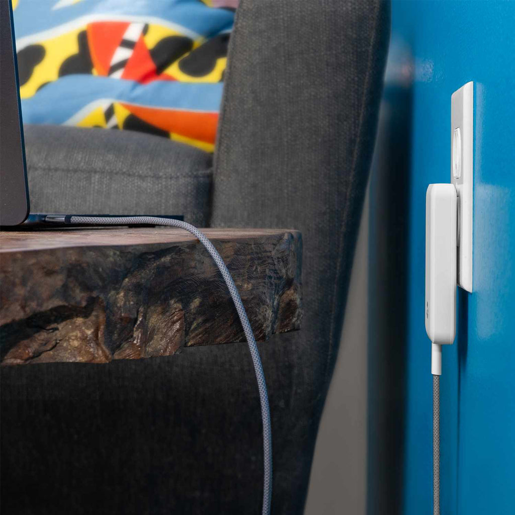 Nimble Wally Ultra Wall Charger 65W PD/PPS/GAN 2-Ports USB-C White