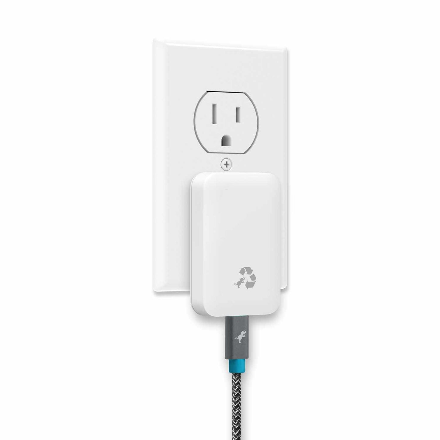 NBALPD30WSL1C11544 Wally Ultra 30W Single USB-C Wall Charger White