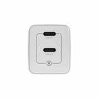 Blu Element Wall Charger Dual USB-C GaN 35W PD and PPS White