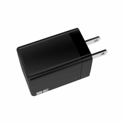 BEW35DCCB Wall Charger Dual USB-C GaN 35W PD and PPS Black