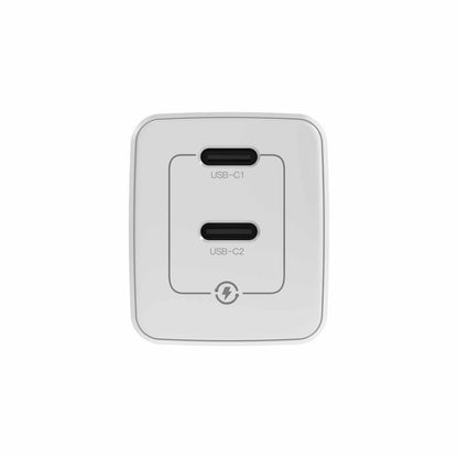BEW35DCCWB Wall Charger Dual USB-C 35W Bulk White