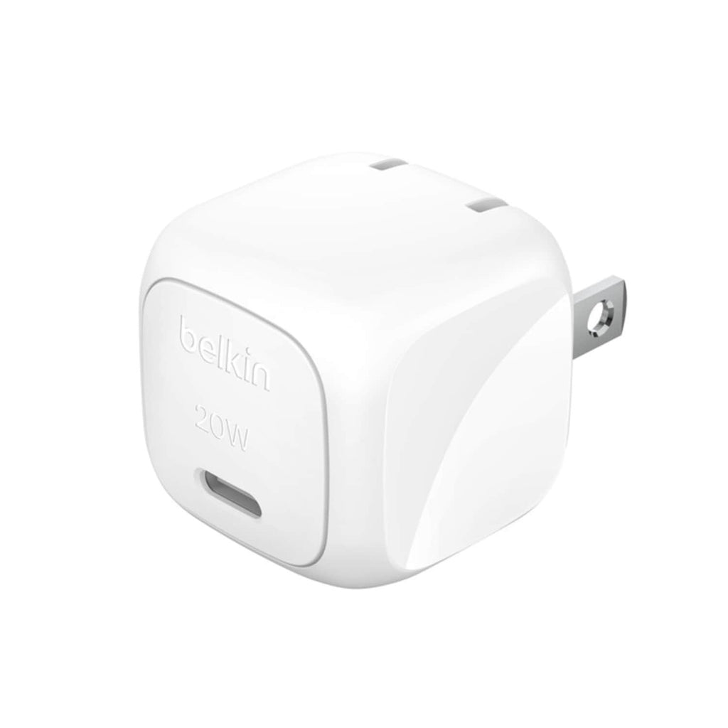 Belkin BoostCharge Compact Wall Charger 20W PD USB-C White