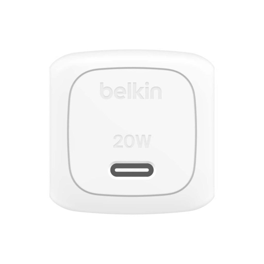 Belkin BoostCharge Compact Wall Charger 20W PD USB-C White