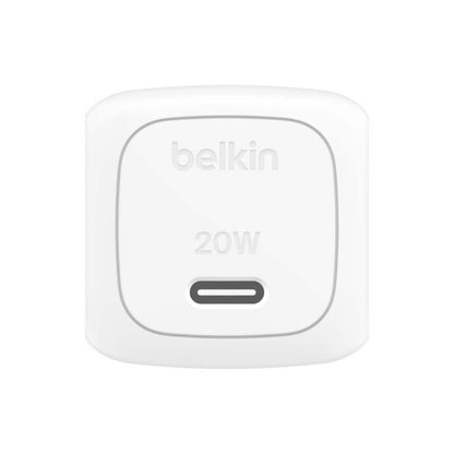 WCA009dqWH 20W USB-C Cube Wall Charger With PPS White