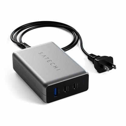 STTC100GM 100W USB-C PD GaN Compact Charger Space Gray