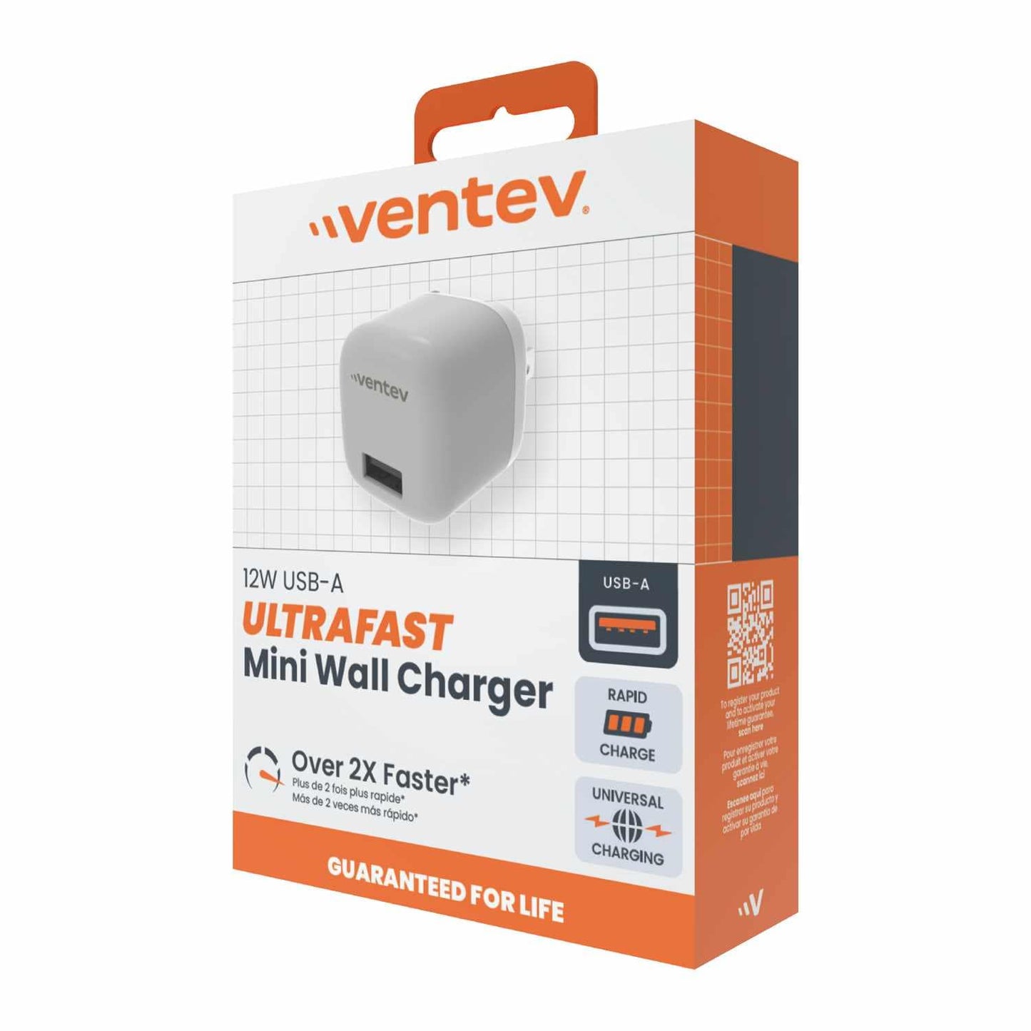 WC12HDBX82113 12W USB-A Wall Charger White