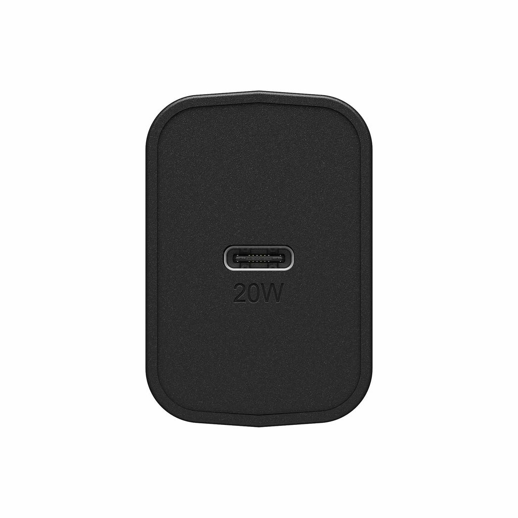 OtterBox Wall Charger 20W PD USB-C w/Foldable Prongs Black Shimmer