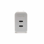 mophie Wall Charger 45W PD 2-Port USB-C White