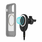 OtterBox Wireless Car Charger Vent Mount Black - GekkoTech