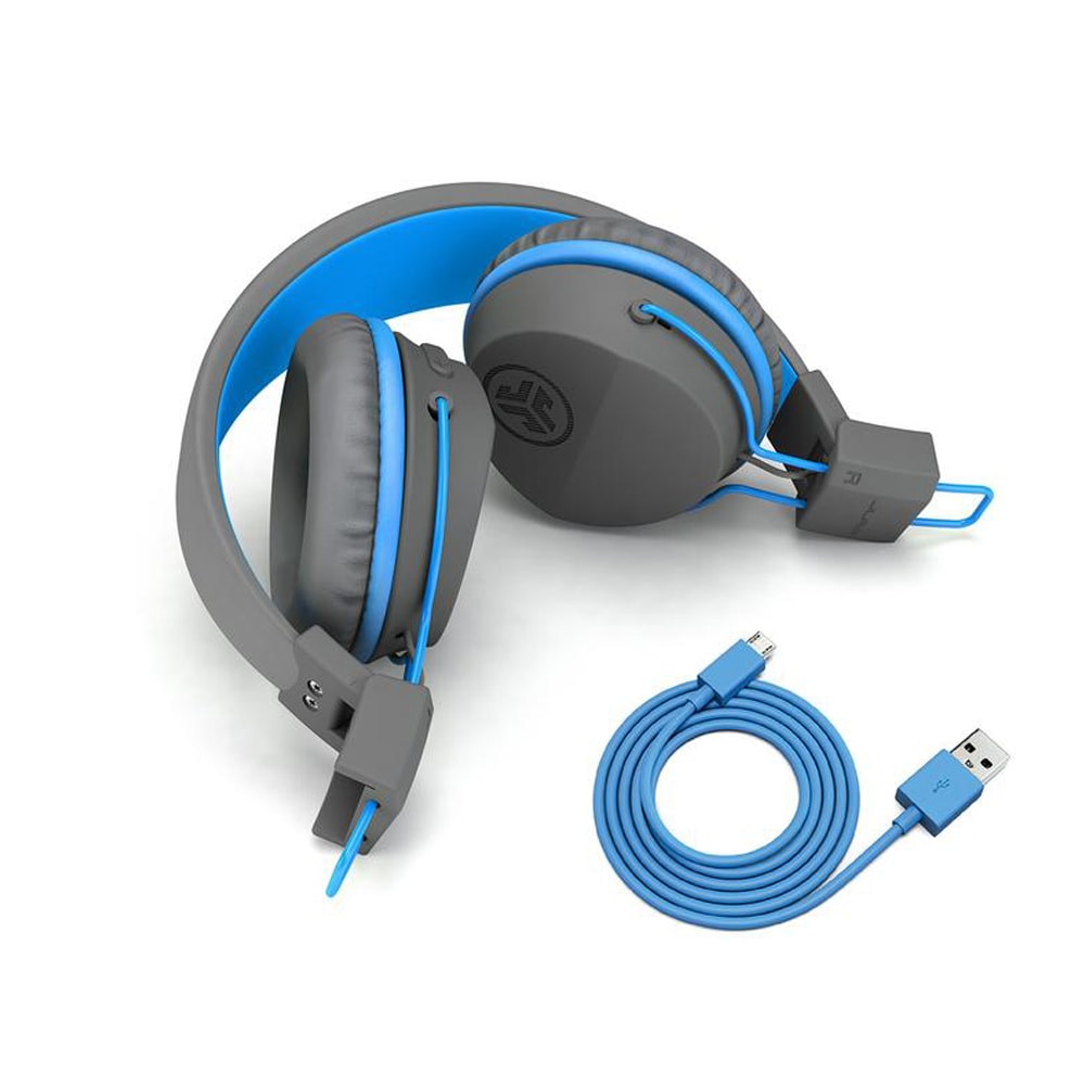 IFCHBSTUDIORGRYBLU4 JBuddies Studio Wireless Headphone Grey/Blue