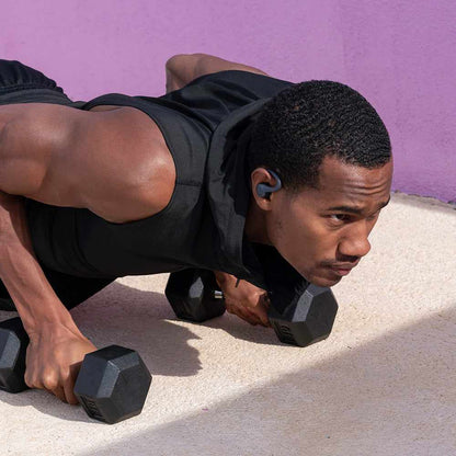 IFCEBGAIRSPRTRBLK124 Go Air Sport True Wireless Earbuds Graphite