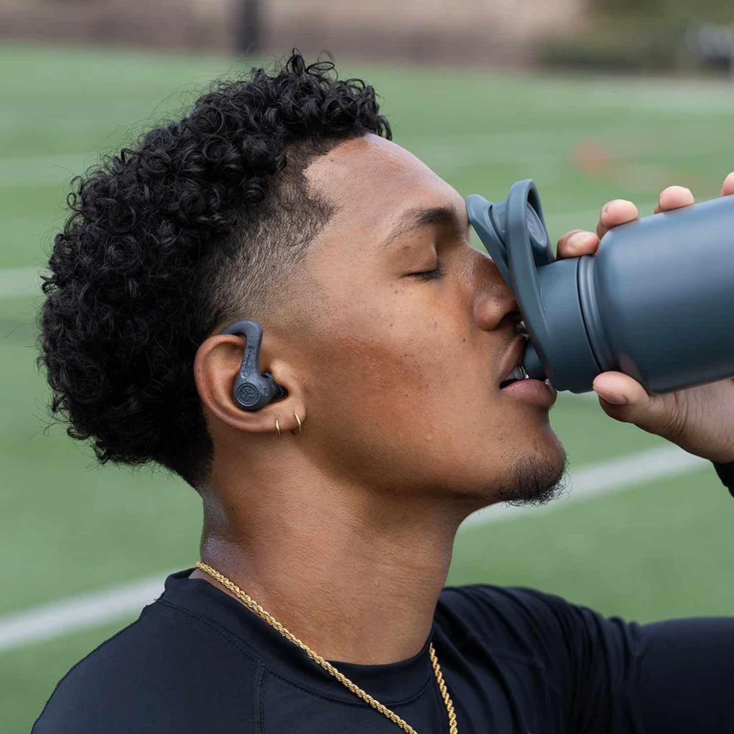 JLab JBuds Sport Earbuds Graphite with Active Noise Cancellation 4