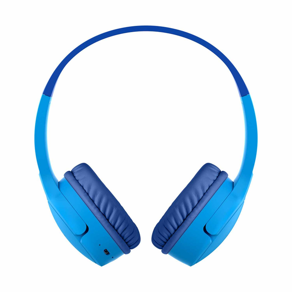 Belkin SoundForm Mini Wireless On-Ear Headphones for Kids Blue