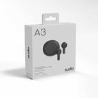 Sudio A3 True Wireless Earbuds Black