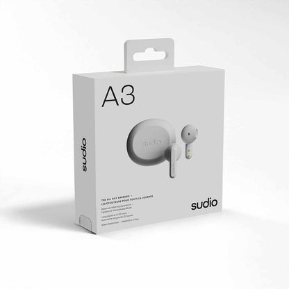 A3WHT A3 True Wireless Earbuds White
