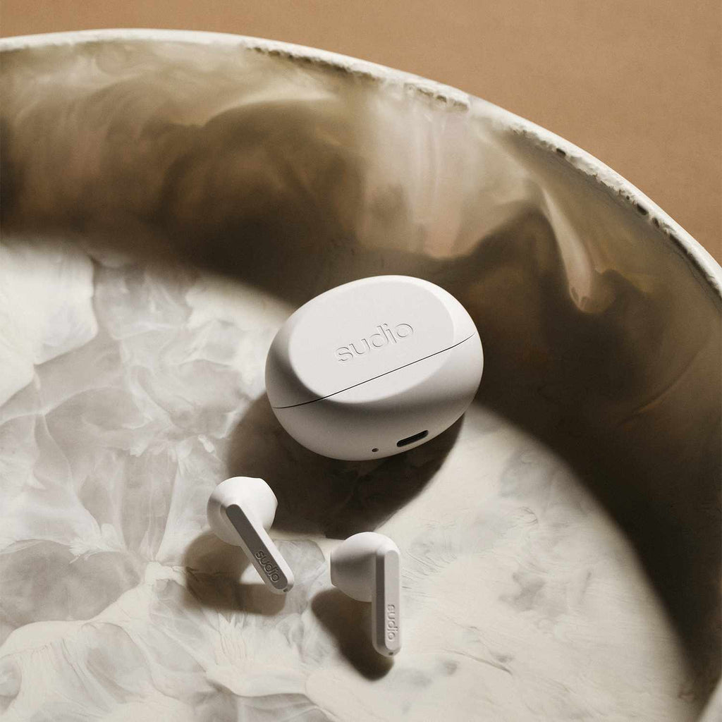 Sudio A3 True Wireless Earbuds White