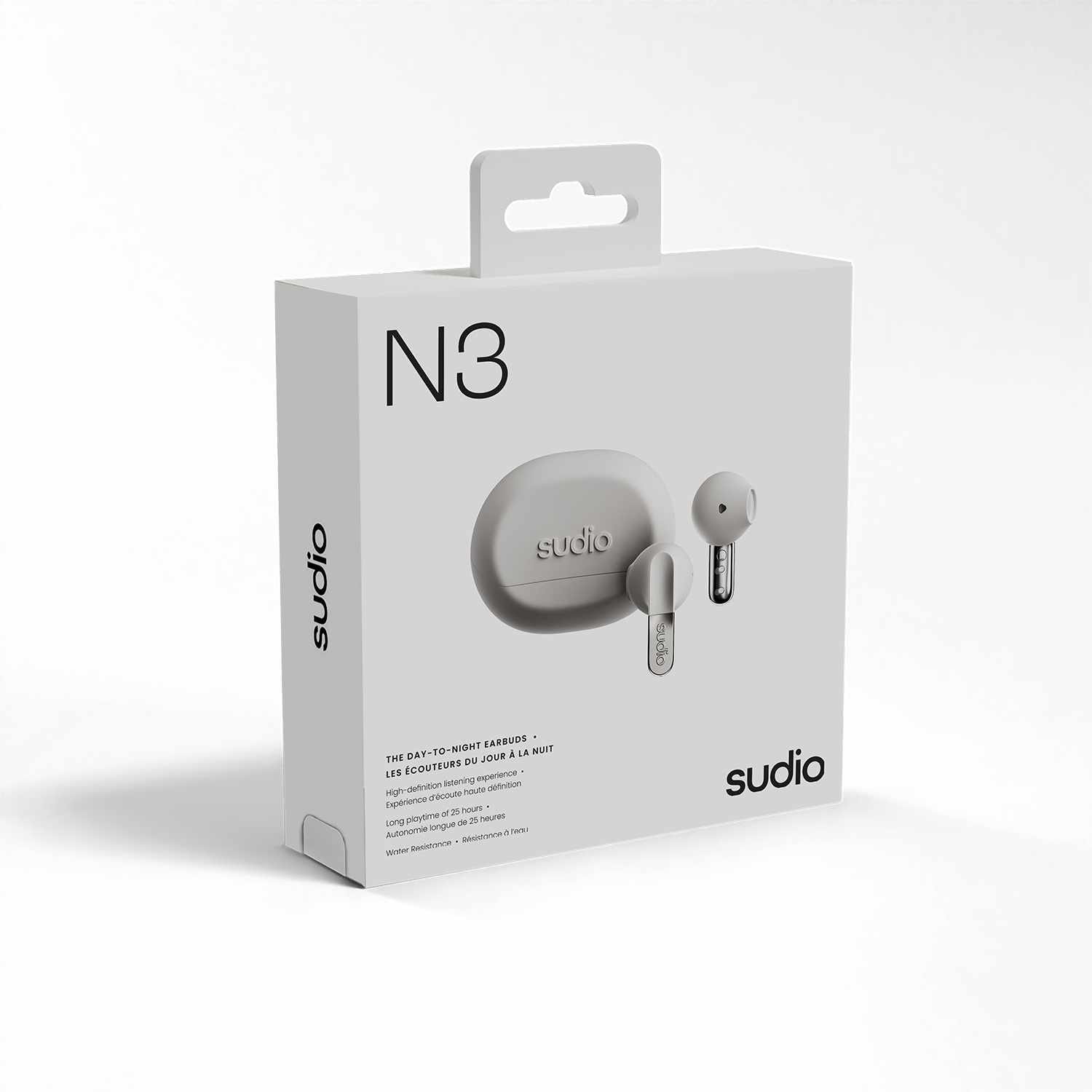 Sudio N3 Wireless Earbuds White