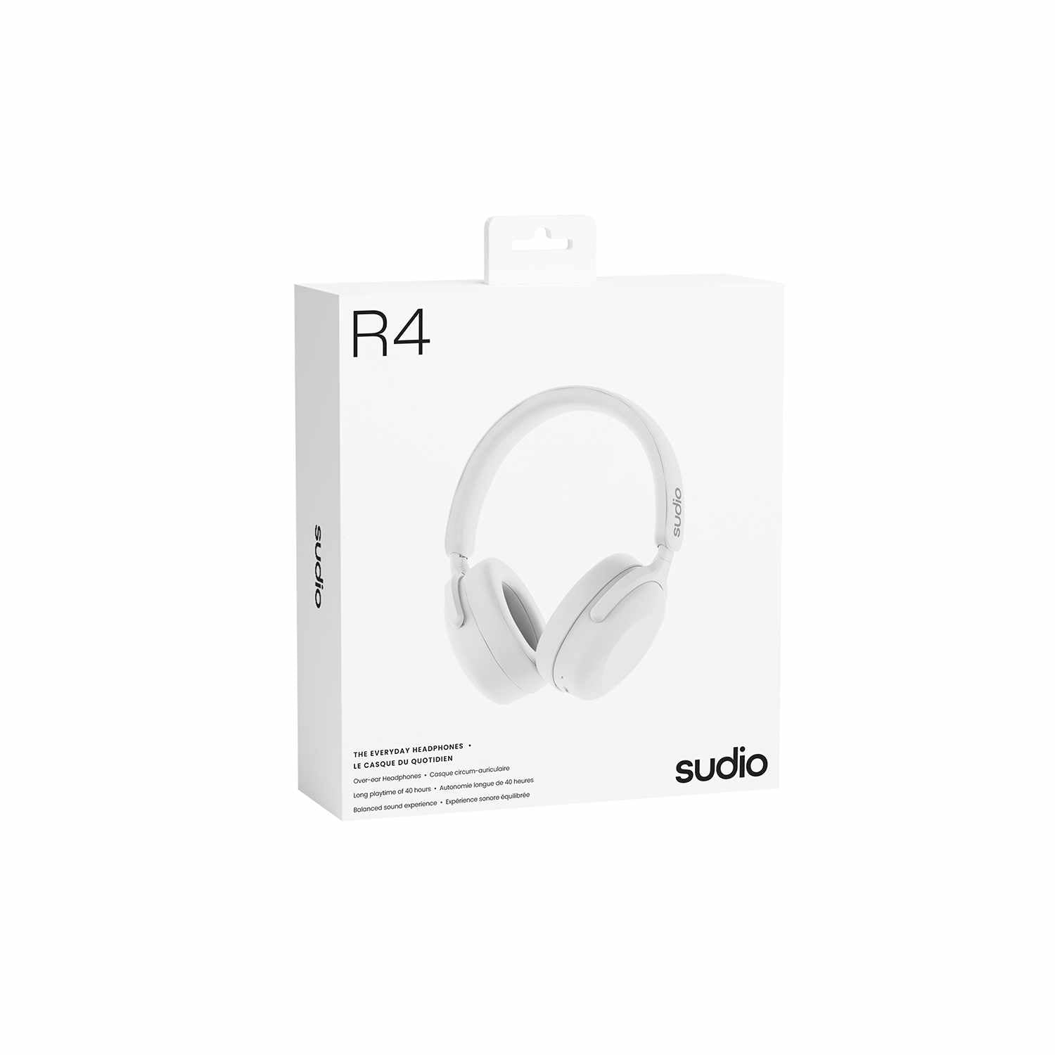 Sudio R4 On-Ear Headphones White