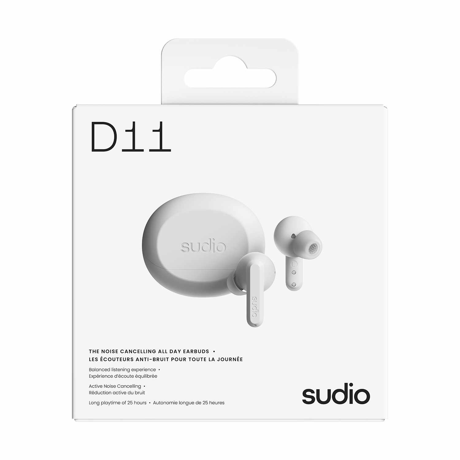Sudio D11 In-Ear Headphones White