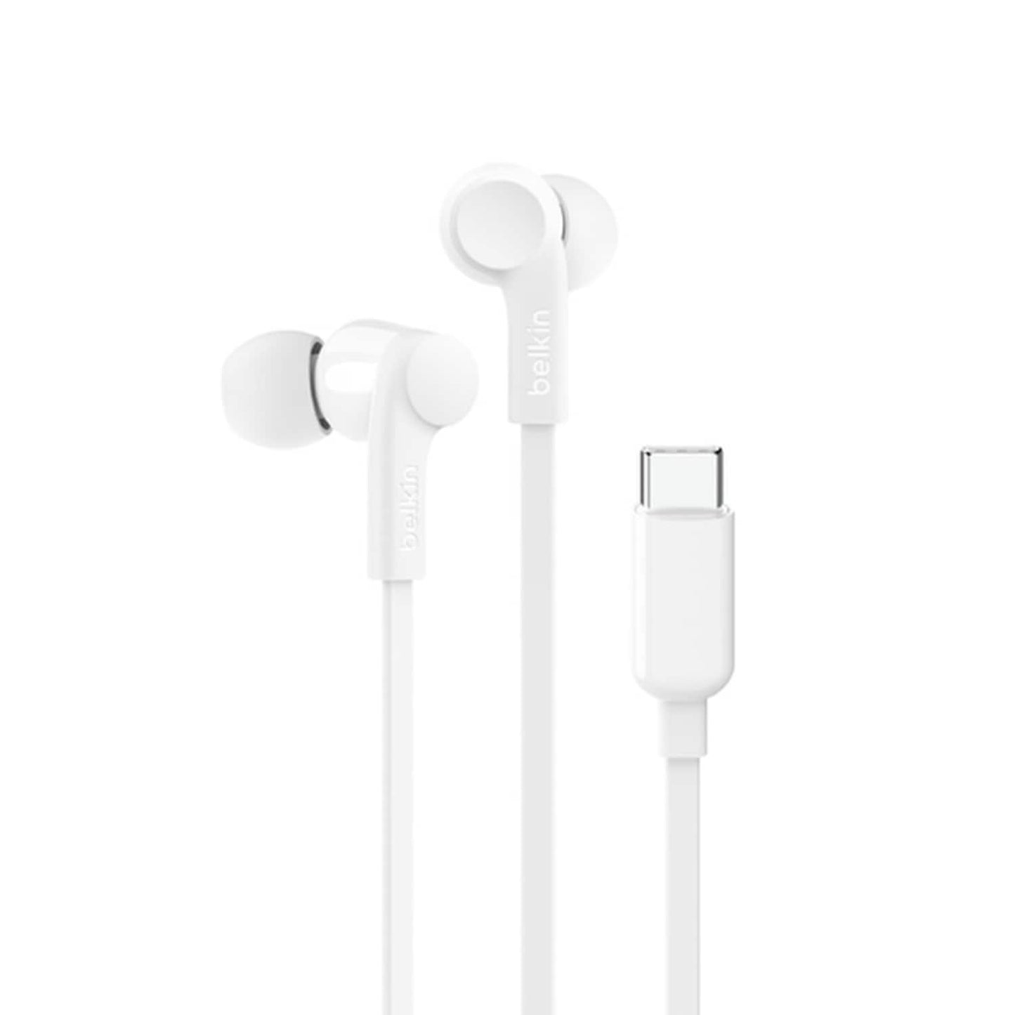 G3H0002btWHT Wired Earbuds with USB-C Connector White