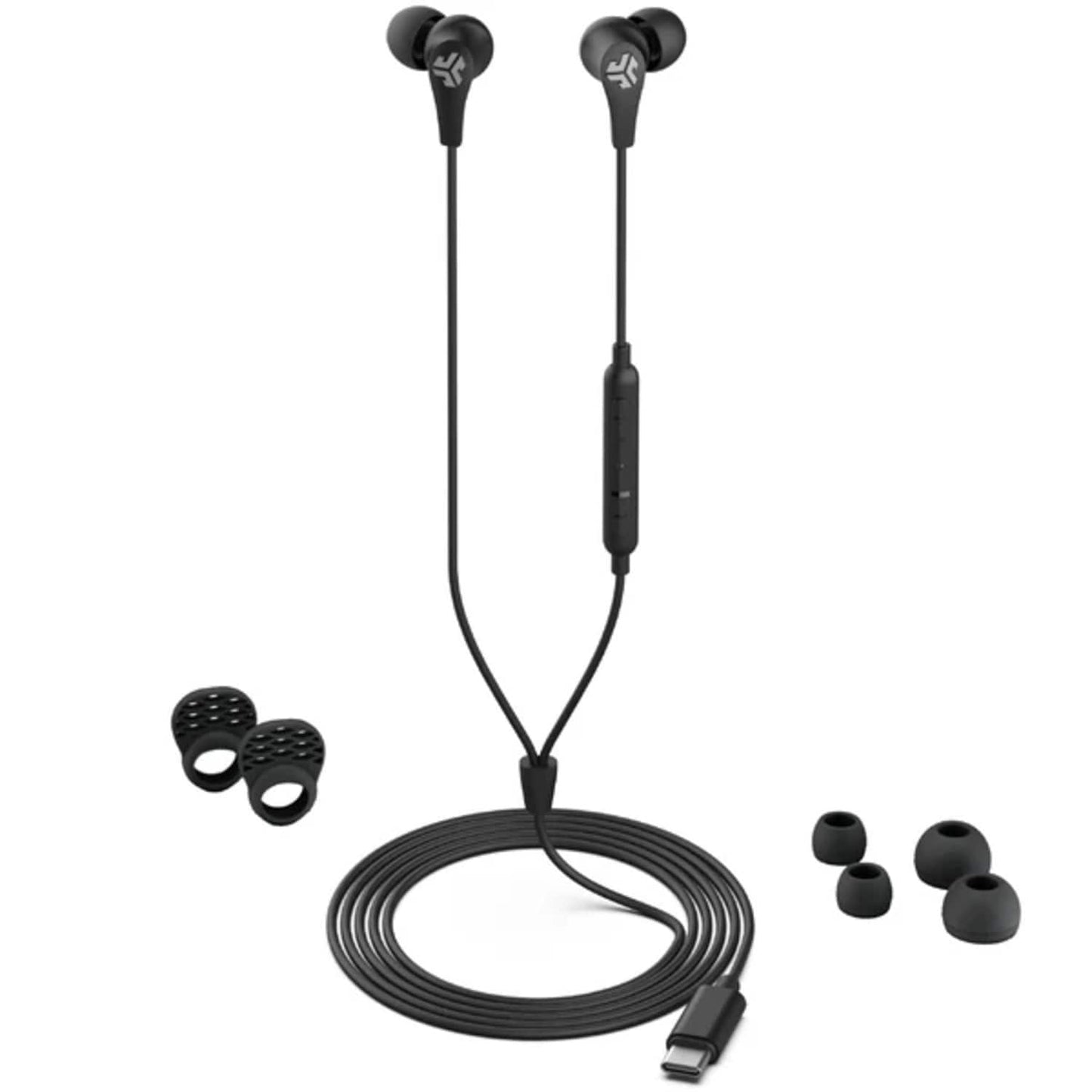 IFCEPROTPCRBLK123 JBuds Pro Wired Earbuds USB-C Black
