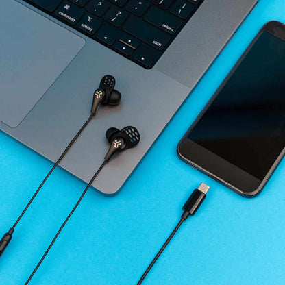 IFCEPROTPCRBLK123 JBuds Pro Wired Earbuds USB-C Black