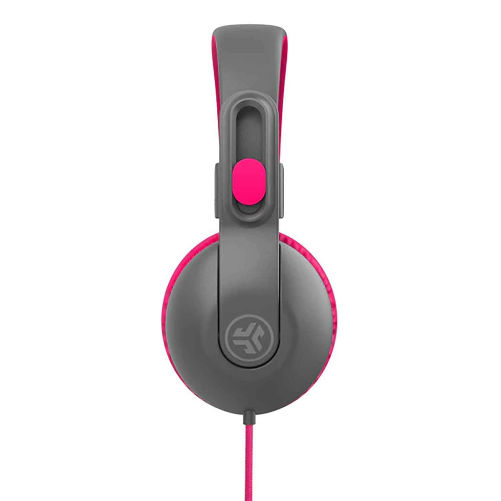 JLab JBuddies Studio 2 Wired Headphones Gray/Pink
