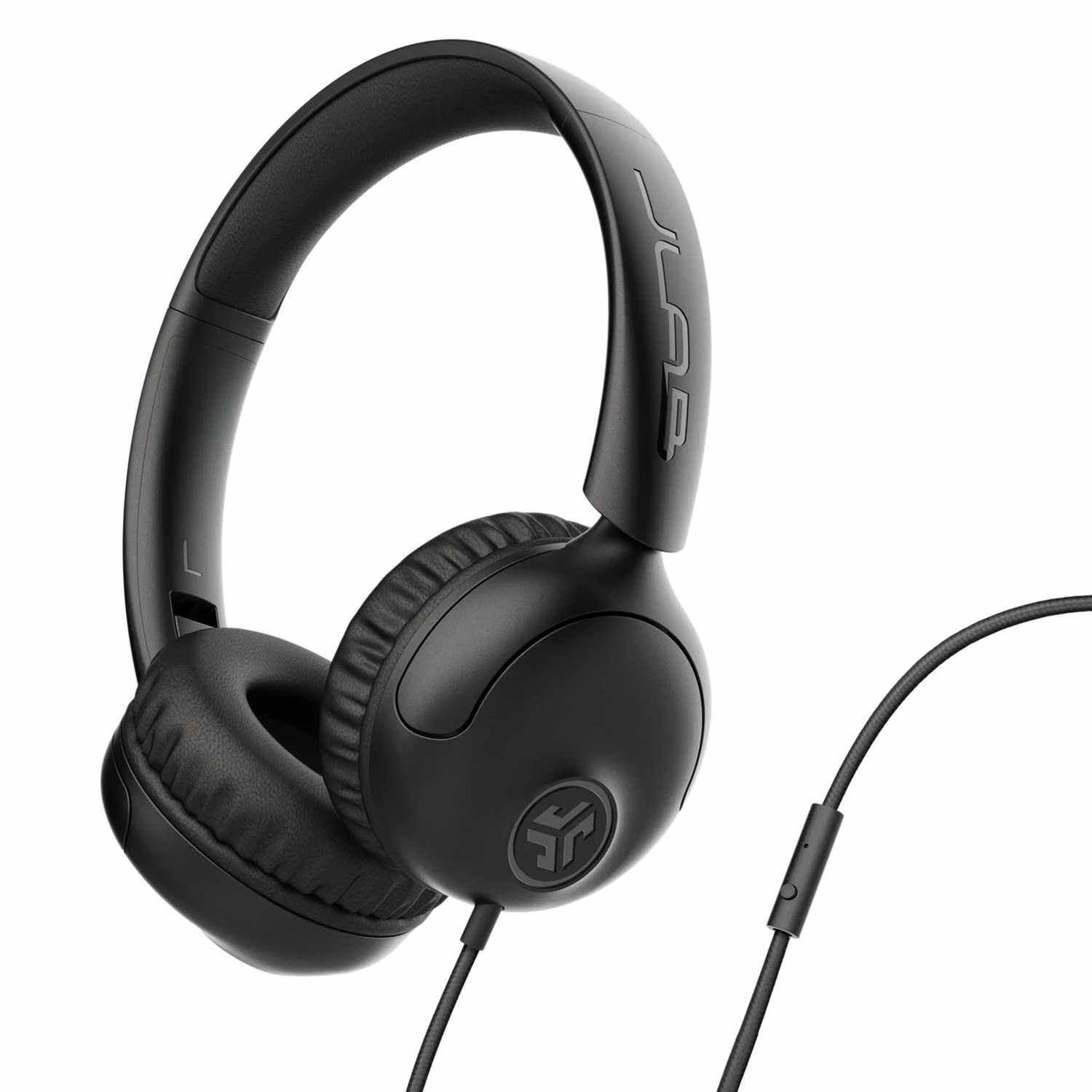 JLab Studio 2 Wired On-Ear Headphones Black