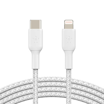 CAA004bt1MWH Boost USB-C-Lightning 1M Cable White