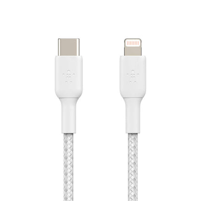 CAA004bt1MWH Boost USB-C-Lightning 1M Cable White
