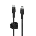Belkin BoostCharge Pro Flex USB-C to USB-C Cable 6ft Black - GekkoTech