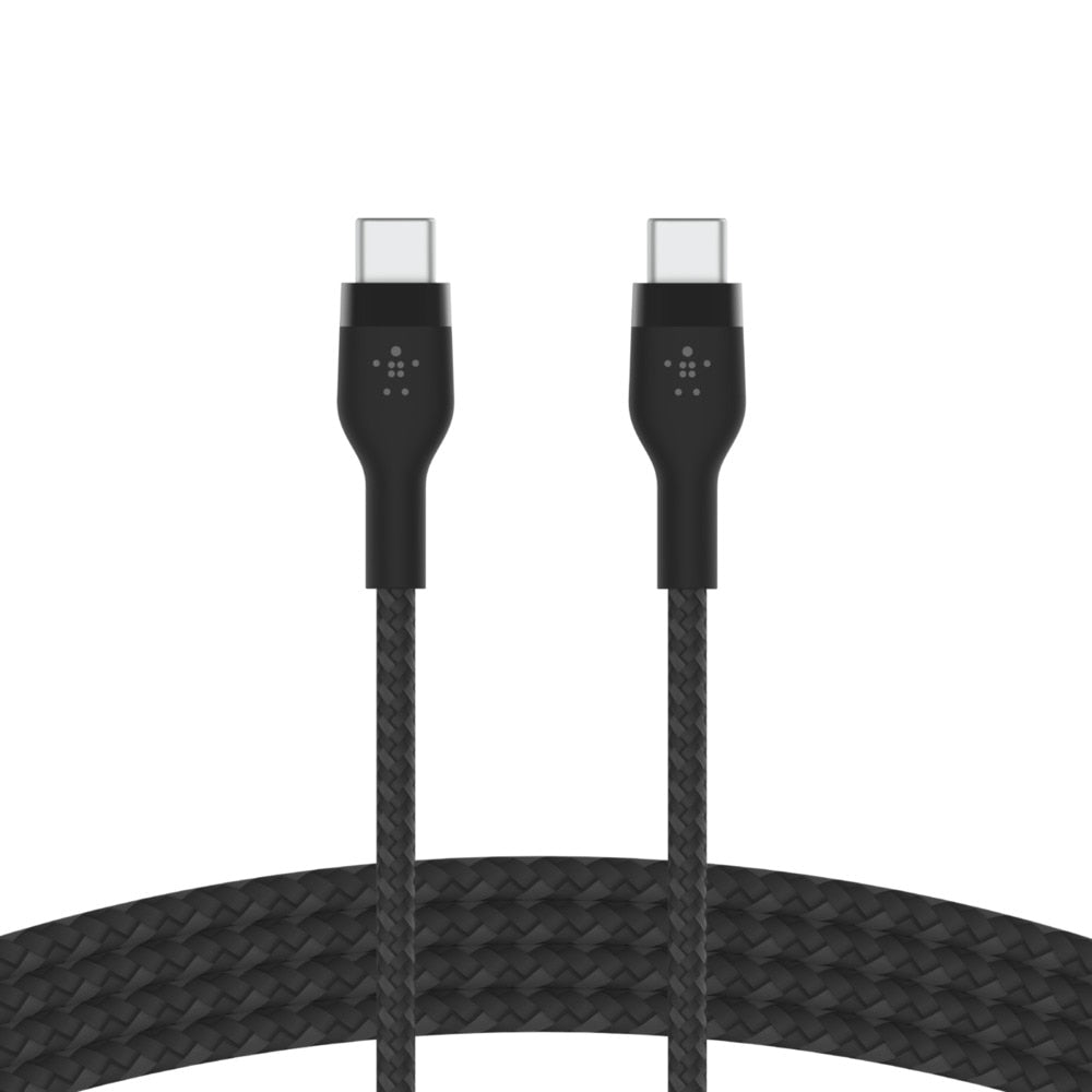 Belkin BoostCharge Pro Flex USB-C to USB-C Cable 6ft Black - GekkoTech