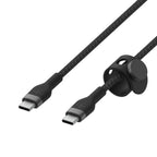 Belkin BoostCharge Pro Flex USB-C to USB-C Cable 6ft Black - GekkoTech