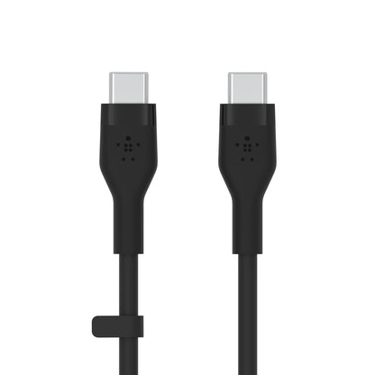 CAB009bt1MBK BoostCharge Flex USB-C to USB-C Cable 2.0 3ft Black