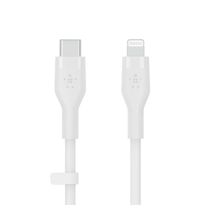 CAA009bt1MWH BoostCharge PRO USB-C Cable with Lightning Connector 3ft White