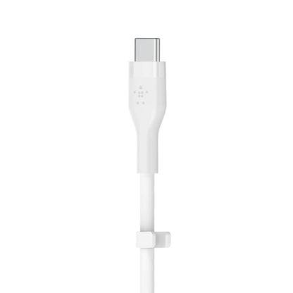 CAA009bt1MWH BoostCharge PRO USB-C Cable with Lightning Connector 3ft White