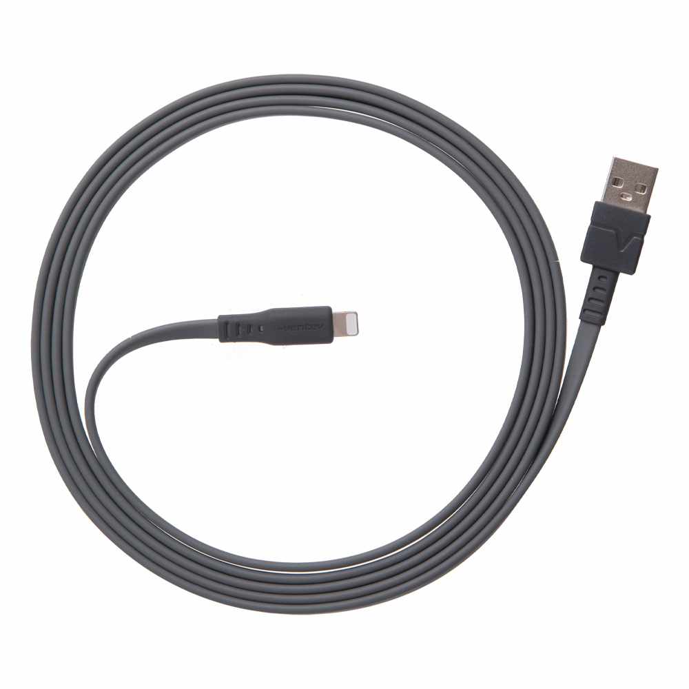 FC6GRY256526 ChargeSync Flat Lightning Cable 6ft Gray