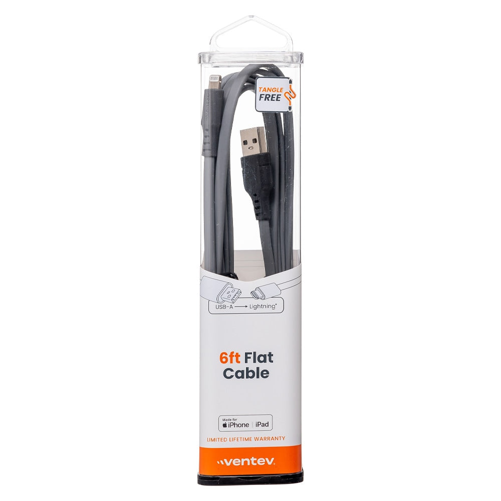 FC6GRY256526 ChargeSync Flat Lightning Cable 6ft Gray