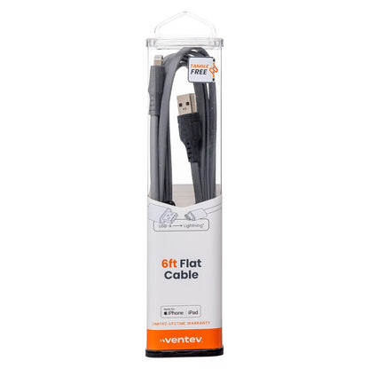 FC6GRY256526 ChargeSync Flat Lightning Cable 6ft Gray