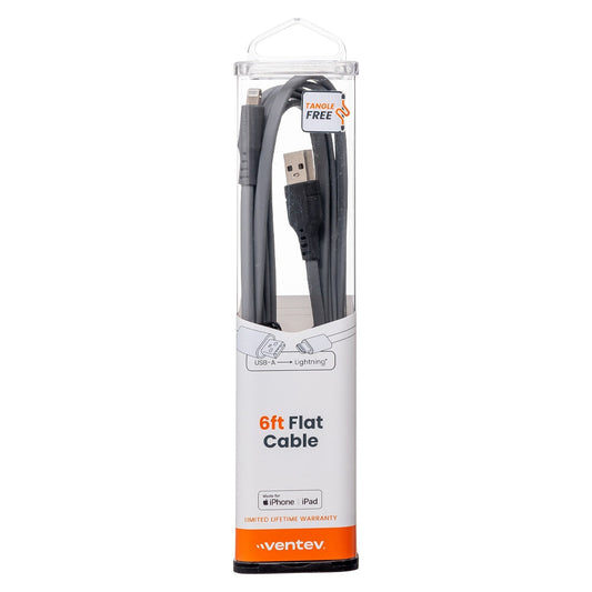FC6GRY256526 ChargeSync Flat Lightning Cable 6ft Gray