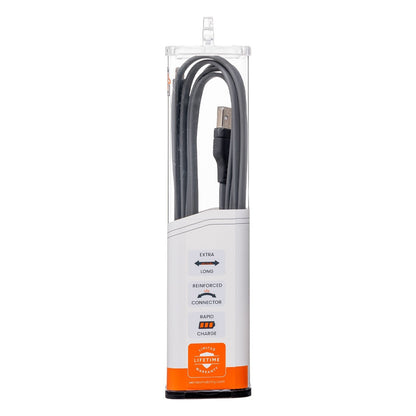 FC6GRY256526 ChargeSync Flat Lightning Cable 6ft Gray