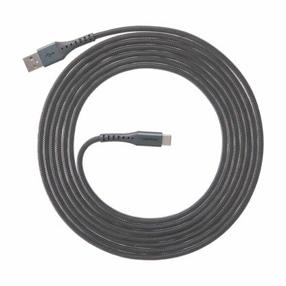 AC10STL256519 ChargeSync Alloy USB-C Cable 10ft Steel